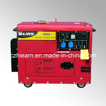 5kw Home Use Canopy Diesel Generator Set (DG6500SE)